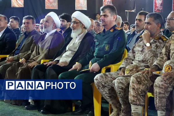 یادواره سرداران و شهدای محله حسین‌آباد در برازجان با حضور نماینده ولی فقیه در استان بوشهر