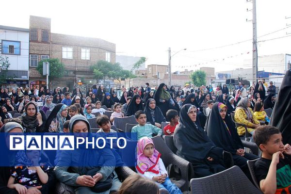 برگزاری مراسم دهه کرامت در شهر قیامدشت ری یک