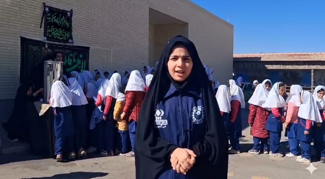 موکب عزاداری دبستان دخترانه سیدکاظم حسینی