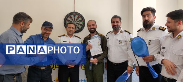 برگزاری مسابقات دارت ویژه راهوران پلیس در شیروان