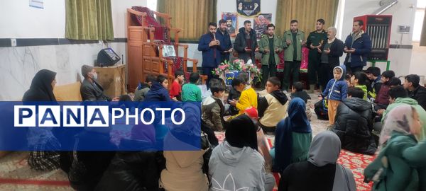 جشن ولادت حضرت علی (ع) پایگاه بسیج مطهره روستای تنسوان شیروان