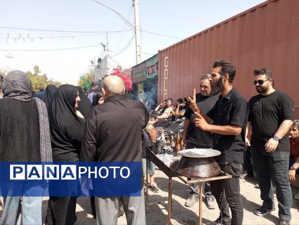پیاده‌روی جاماندگان اربعین، راهیان کربلای ایران مشهداردهال