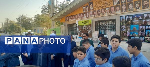 برگزاری مراسم سالروز شهادت شهید حسین فهمیده و آغاز هفته نوجوان و بسیج دانشآموزی در گلزار شهدای تهران