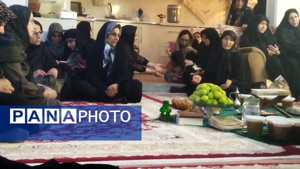 بر پایی روضه خانگی در قائمشهر