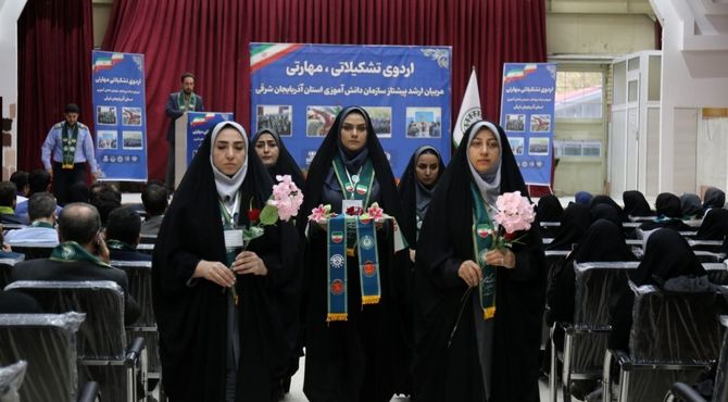 روایت کوتاهی از اردوی مربیان ارشد پیشتاز سازمان دانش‌آموزی آذربایجان شرقی