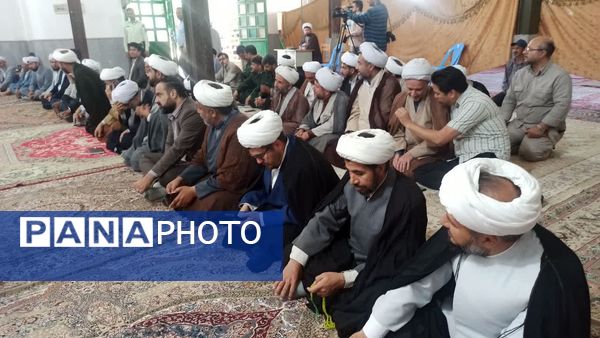  برگزاری همایش هفته وحدت در روستای درکش شهرستان سملقان
