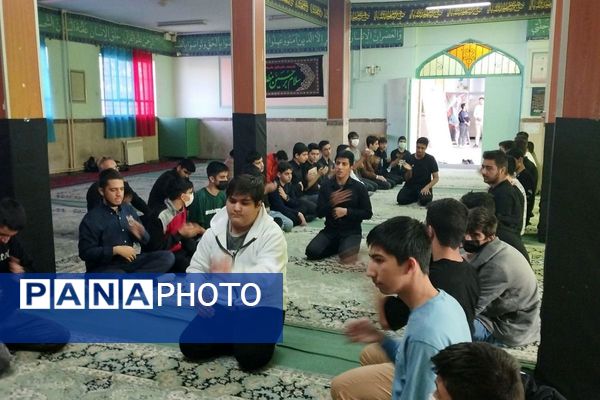 مراسم عزاداری حضرت فاطمه(س) در مدارس شهرستان ملارد