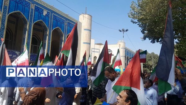 جمعه‌های خشم و انزجار مردم کرج علیه رژیم صهیونیستی و آمریکا 