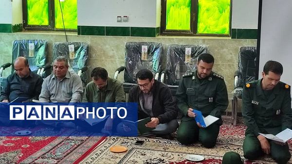 مراسم یادبود شهید آیت الله رئیسی و جمع همراه در شهرستان بام و صفی‌آباد