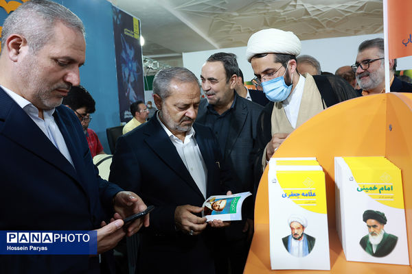 بازدید وزیر آموزش و پرورش از سی‌وششمین نمایشگاه بین‌المللی کتاب تهران 
