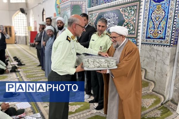 مراسم گرامیداشت هفته نیروی انتظامی در شهرستان سملقان