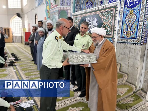 مراسم گرامیداشت هفته نیروی انتظامی در شهرستان سملقان