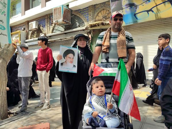 حماسه آفرینی مردم غیور مشهد در راهپیمایی روز جهانی قدس