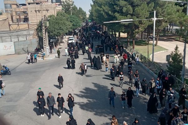 مراسم پیاده روی حرم تا حرم نیشابور