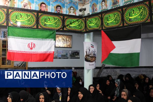 جلوه‌هایی از اقتدار بسیجیان در مسجد صاحب الزمان آشخانه 