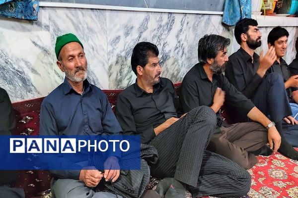 هیئت  زنجیر زنی و عزاداری اباعبدالله الحسین علیه السلام  بار درشب هفتم محرم  