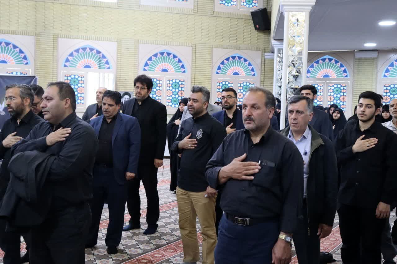 مراسم بزرگداشت شهدای خدمت در منطقه 6 تهران