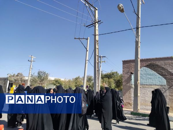 همدلی مردم و مسئولان مروست در بزرگداشت یوم‌الله ۱۳ آبان