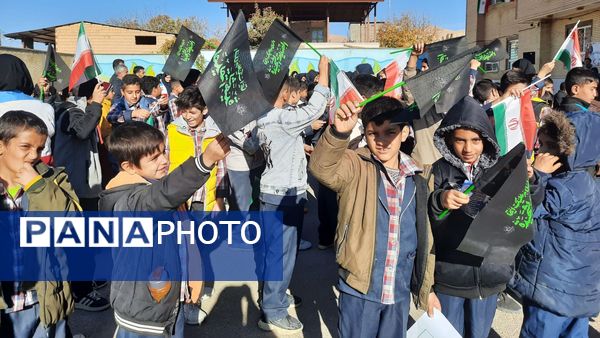 آیین استقبال از شهید گمنام در ناغان 