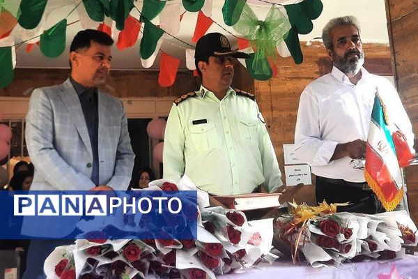 برگزاری جشن آغاز سال تحصیلی جدید در مدرسه بعثت ناحیه یک شهرری