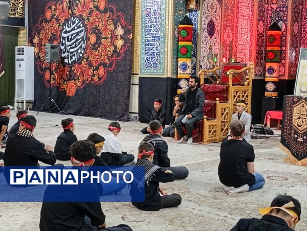 سوگواره «احلی من العسل» در حسینیه اعظم زنجان 