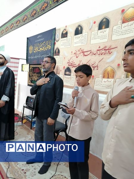 مراسم ایام فاطمیه دوم در مدارس سندرک