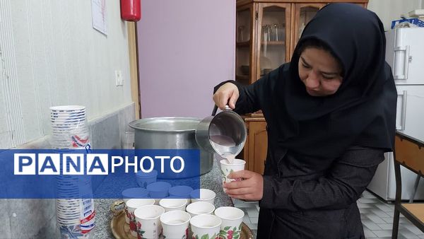 زیارت عاشورا در دبستان کوشا مشهد