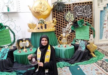 دانش‌آموزان دبیرستان صفورا به حرم مطهر امام رضا(ع) مشرف شدند