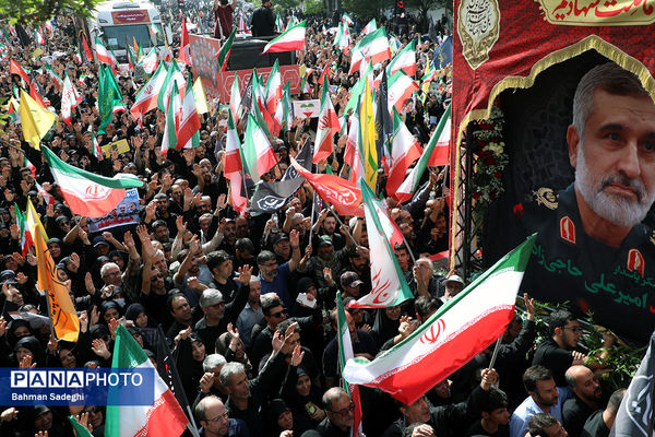 تشییع شهدای اقتدار در تهران - 2