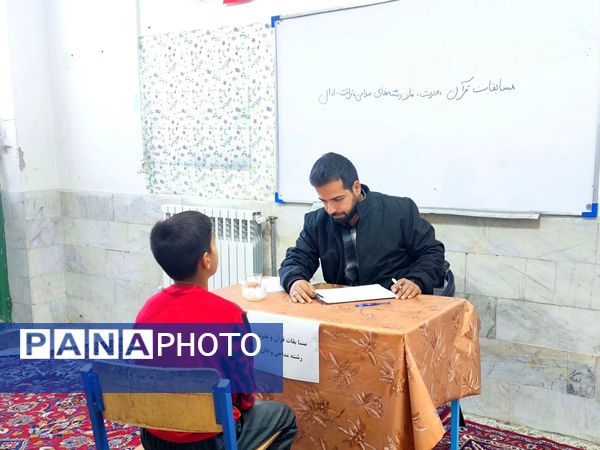 آغاز مرحله آموزشگاهی مسابقات قرآن و عترت در دبستان شهید پسندیده فدافن 