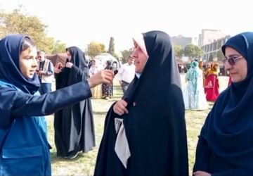 افتتاحیه بیست و چهارمین جشنواره دانش آموزان دختر عشایر