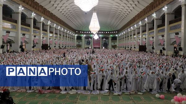 جشن 5000 نفری آغاز بندگی فرشتگان زمینی شهر تبریز 