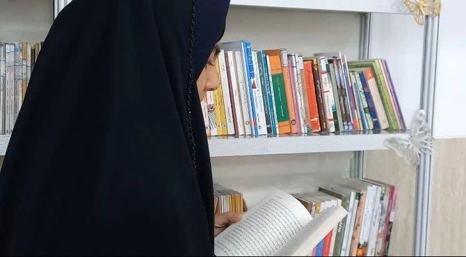 افتتاح کتابخانه برای رشد دانش آموزان در میبد