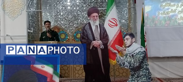 گرامیداشت اولین سالگرد شهادت سیدحسن نصرالله در امام زاده سید حمزه (ع) کاشمر 