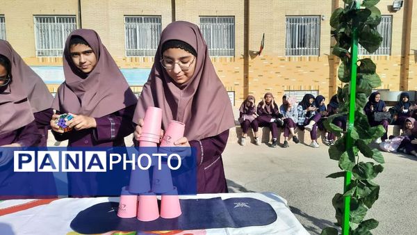 المپیاد ورزشی دبیرستان شاهد نسیم سبحان یزد؛ روزی پر از شور، رقابت و دوستی