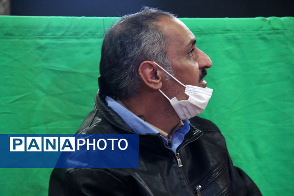 اولین سالگرد تدفین شهید گمنام پارک بزرگ شهر یزد