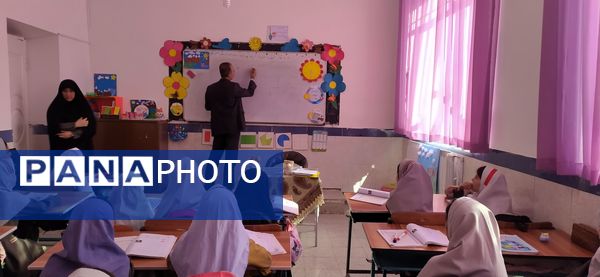 بازدید راهبر آموزشی از دبستان شهید نجفی فدافن
