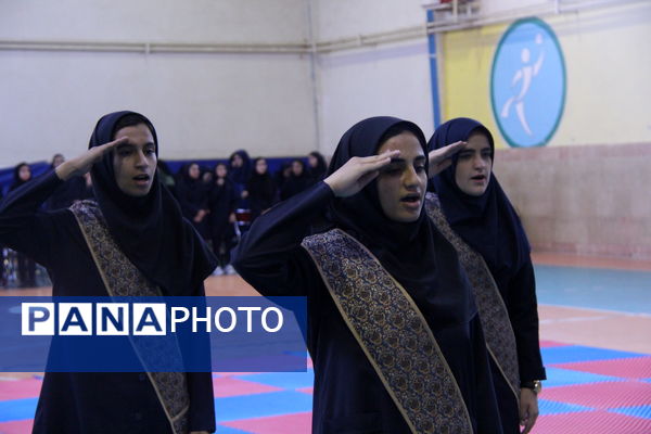 افتتاح المپیاد ورزشی درون مدرسه‌ای ناحیه یک یزد