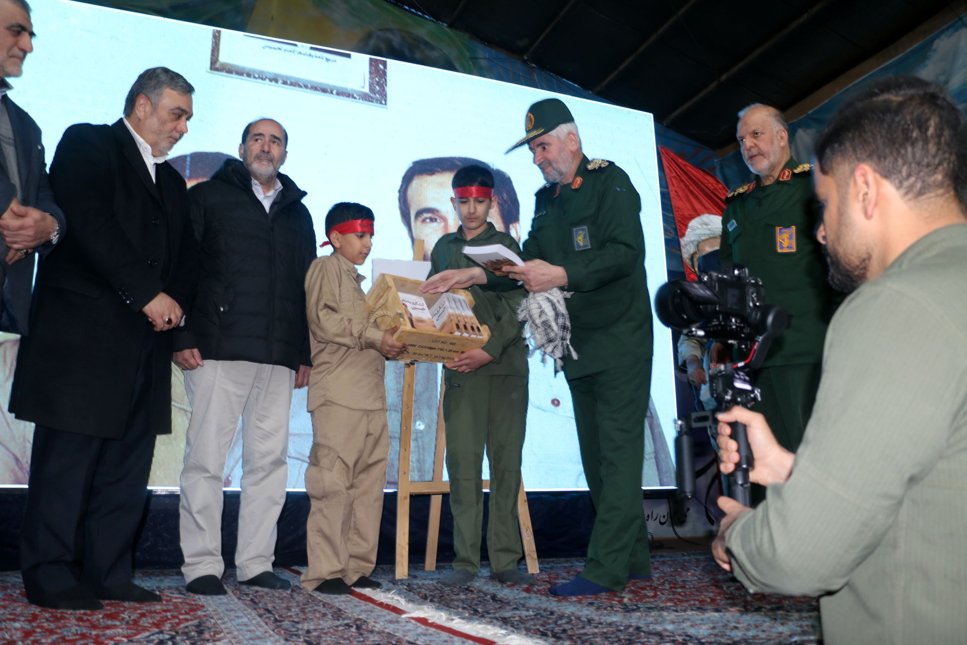  مراسم بزرگداشت سرداران شهیدحسین خرازی و رسول زرین