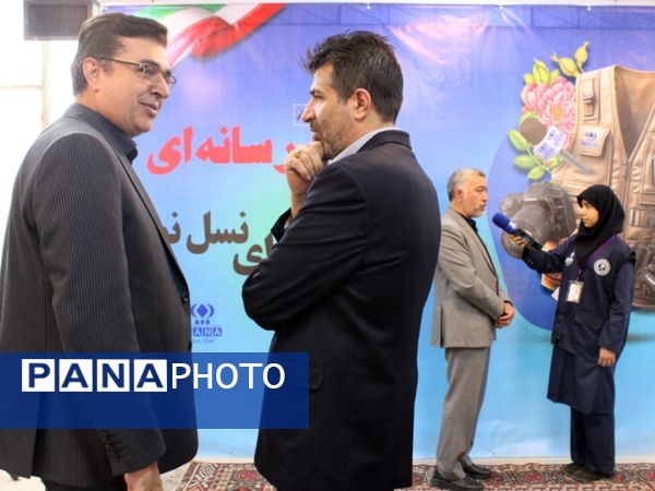 حضور مدیرکل آموزش و پرورش خراسان رضوی در مانور رسانه‌ای پانا در مشهد