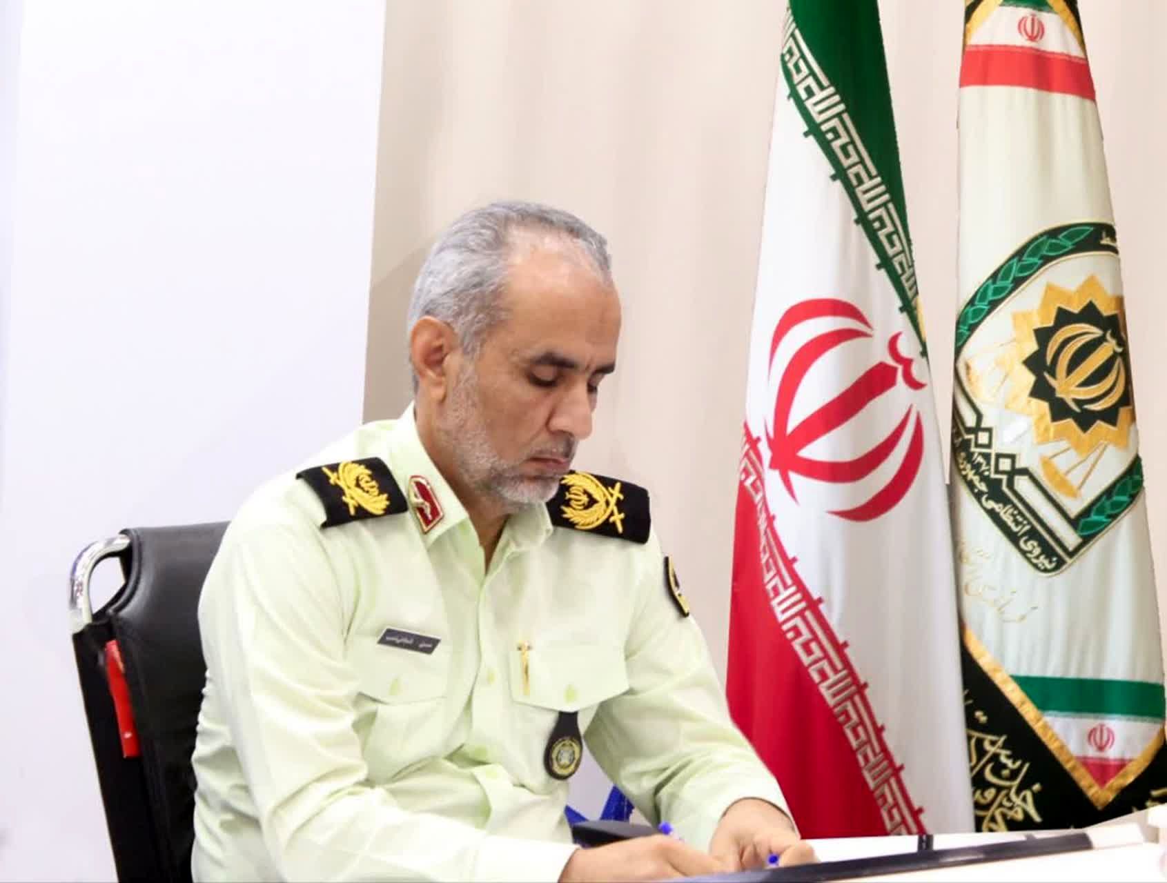 پیام فرمانده انتظامی خراسان جنوبی در پی شهادت مرزبانان میرجاوه