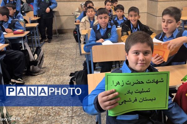 برپایی ایستگاه صلواتی در دبستان فرشچی اسلامشهر