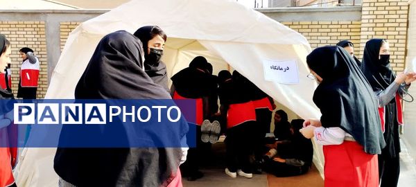 بیست و هفتمین مانور سراسری زلزله و ایمنی در مدارس شهرستان کلات