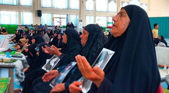 مراسم اولین سالگرد شهدای خدمت در شهرستان باشت
