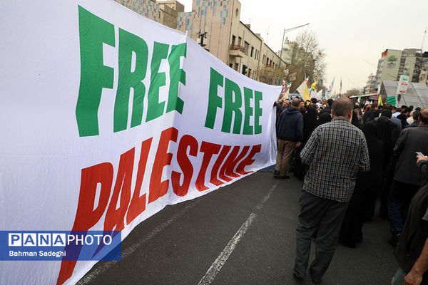 مراسم راهپیمایی روز قدس در تهران