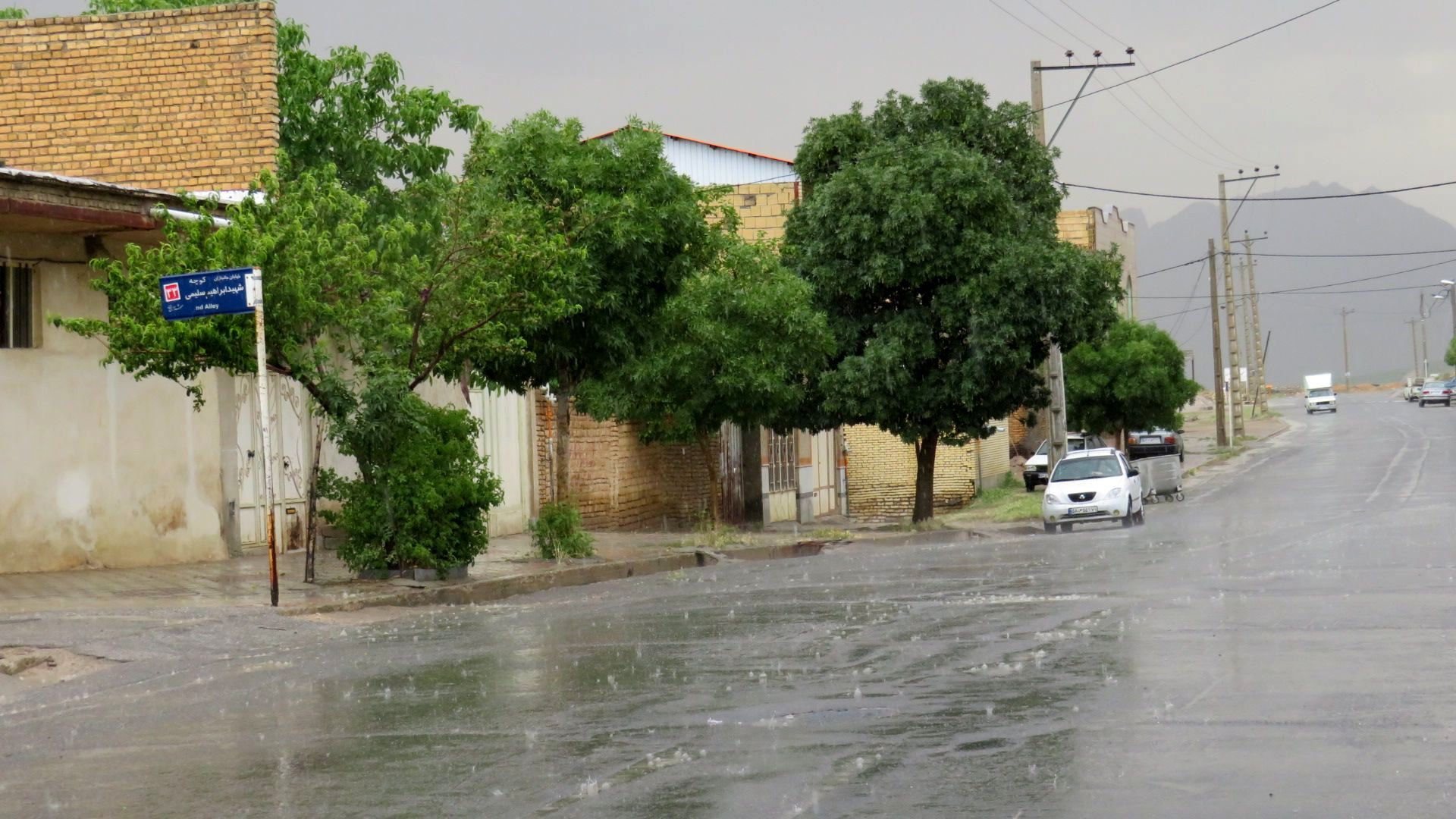 غافلگیری شهر بن از طرف آسمان
