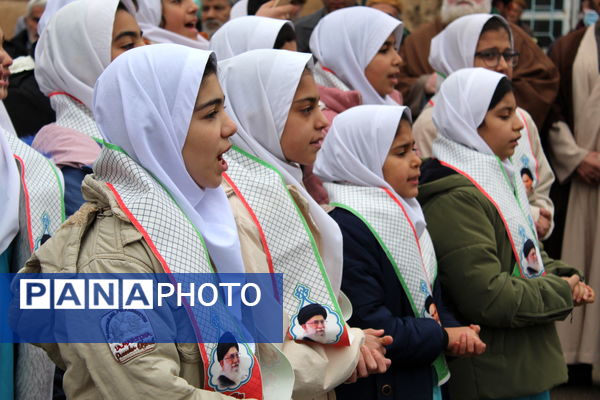 گرامیداشت حماسه ۹ دی در  شهر درق 