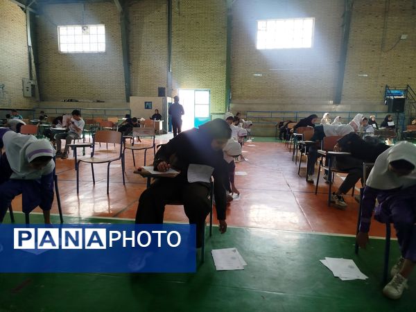 برگزاری آزمون ورودی مدارس تیزهوشان مقطع متوسطه اول در فاروج