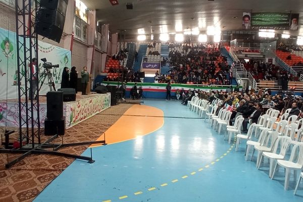 جشن  چهل و ششمین سالگرد پیروزی انقلاب اسلامی در مشهد