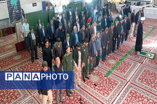 آخرین نماز عبادی سیاسی جمعه آبان ماه در شهر بار نیشابور